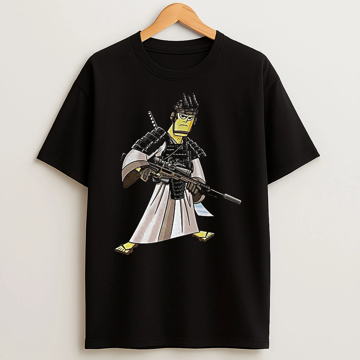 Sniper Jack With Gun T Shirt