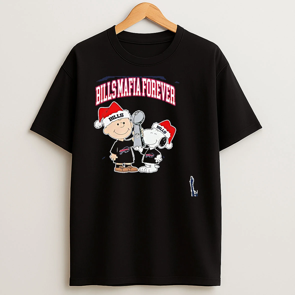 Snoopy And Brown Nfl Bills Merichrist T Shirt