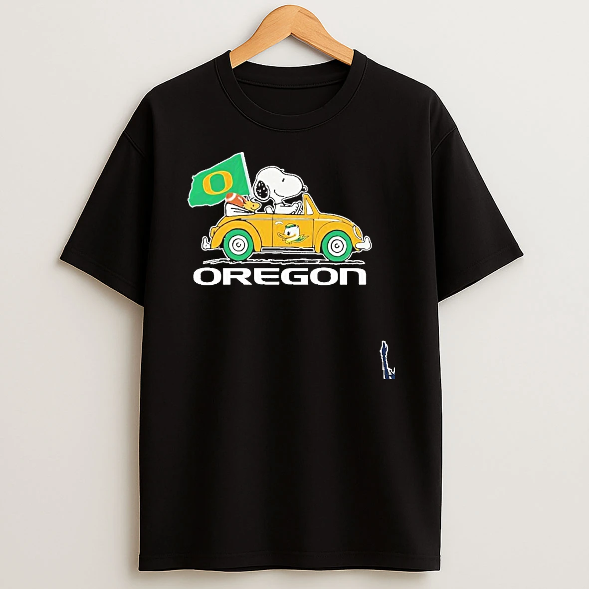 Snoopy And Woodstock Car Oregon T Shirt