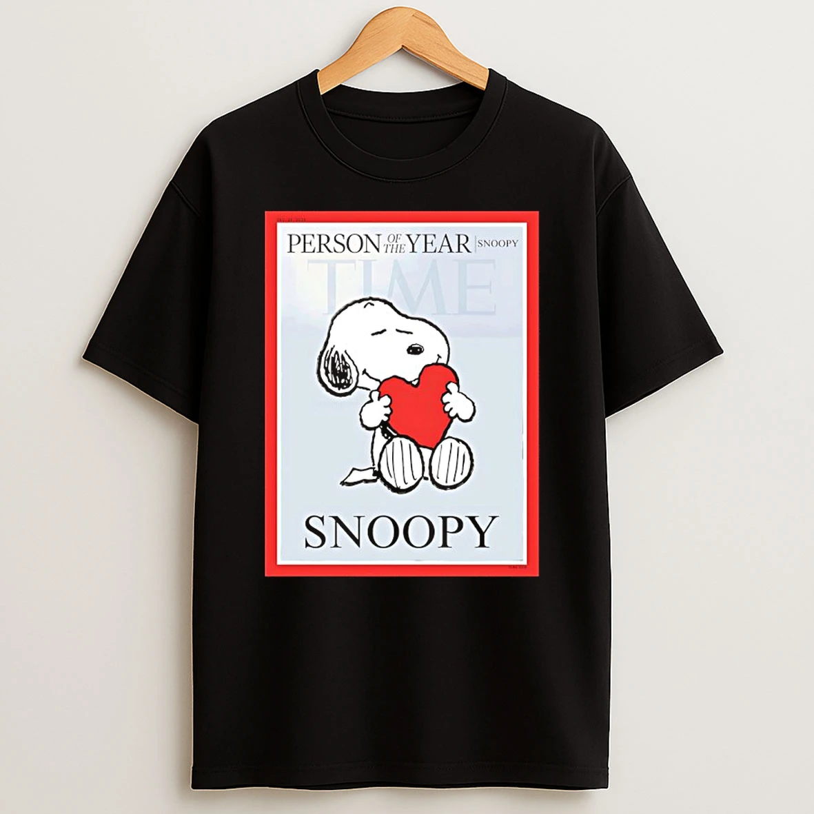 Snoopy Time 2025 Person Of The Year T Shirt
