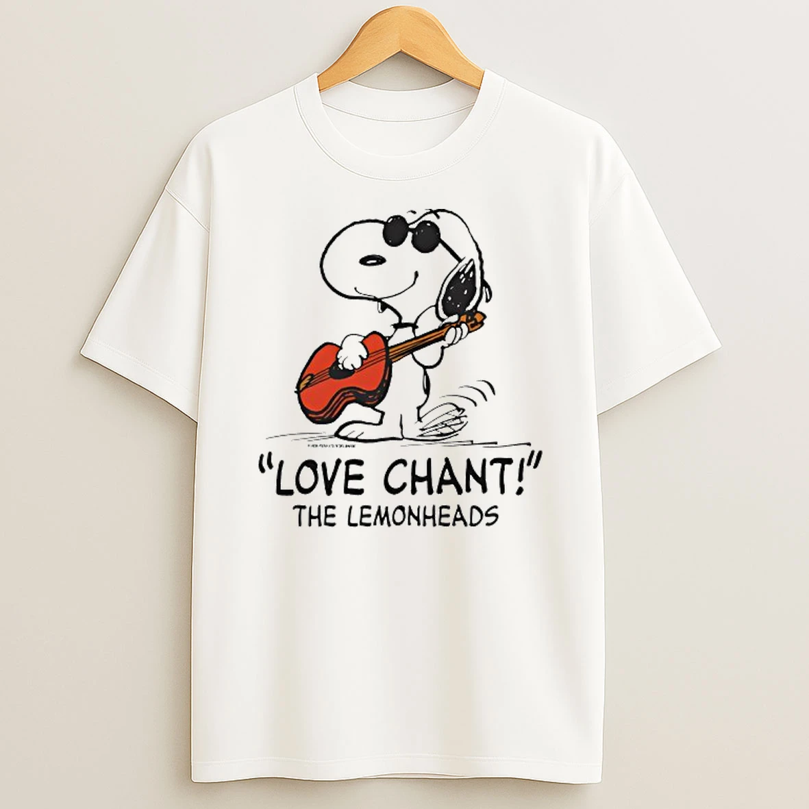 Snoopy Love Chant The Lemonheads T Shirt