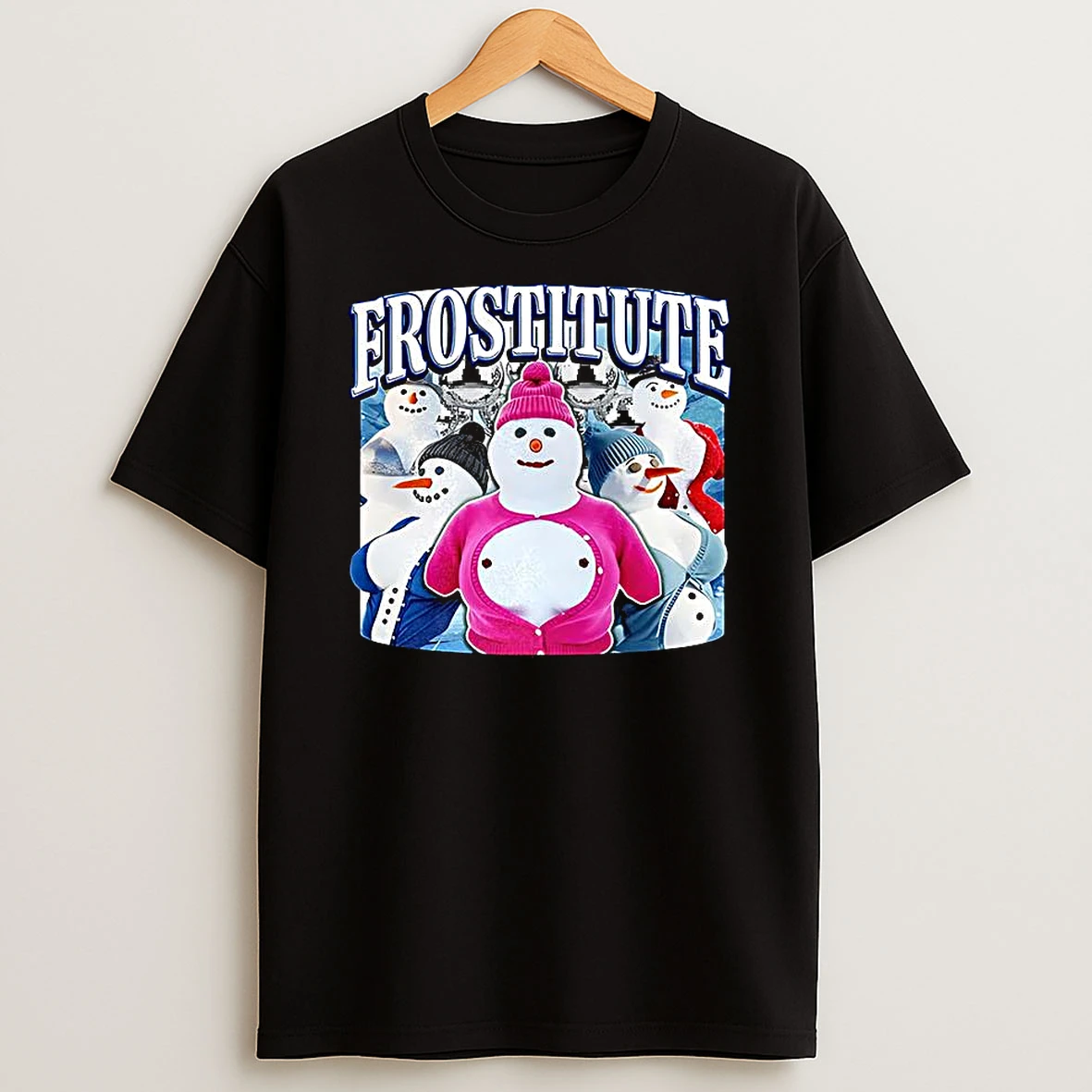 Snowman Frostitute Frosty X Prostitute Meme T Shirt