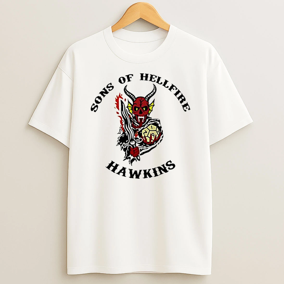 Sons Of Hellfire Hawkins Stranger Things T Shirt