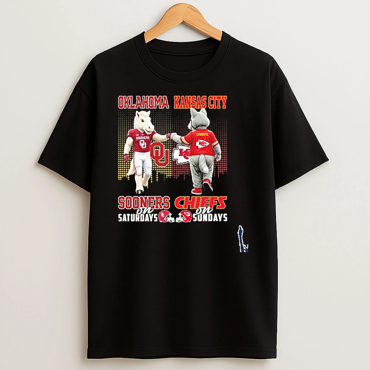 Sooners Vs Chiefs Mascot On Saturdays And On Sundays T Shirt