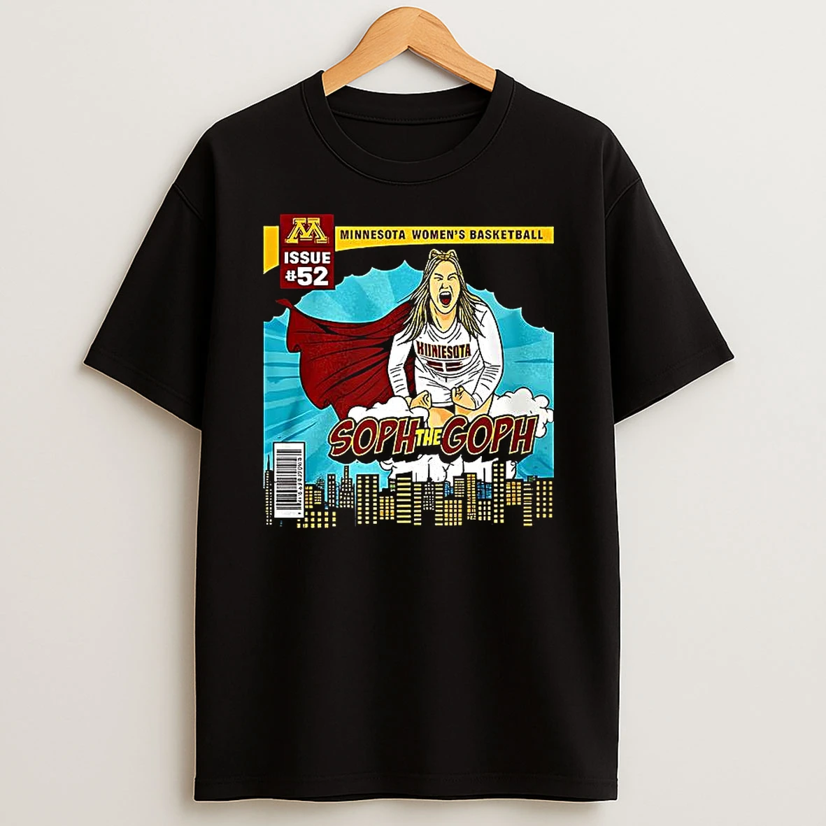 Sophie Hart Minnesota Golden Gophers Soph The Goph T Shirt