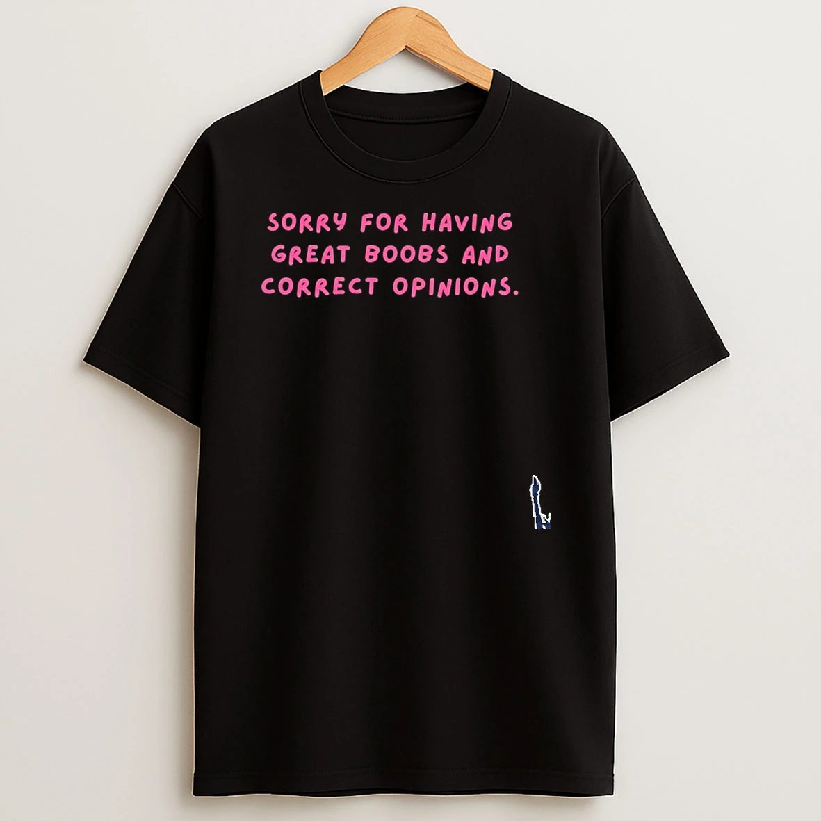Sorry For Having Great Boobs And Correct Opinions T Shirt
