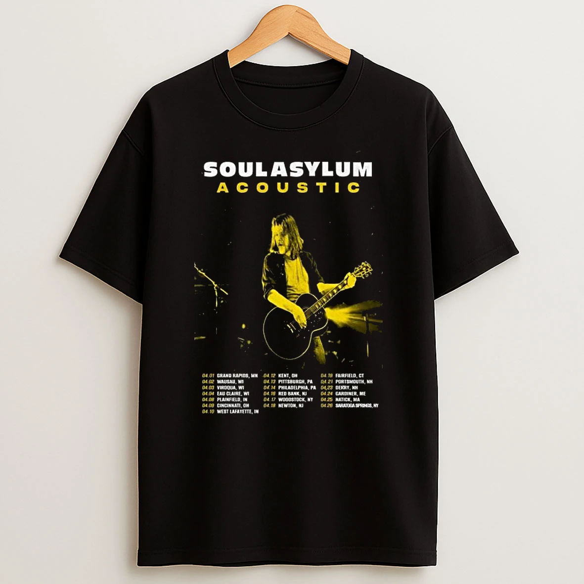 Soul Asylum Tour Acoustic Apr 2026 T Shirt