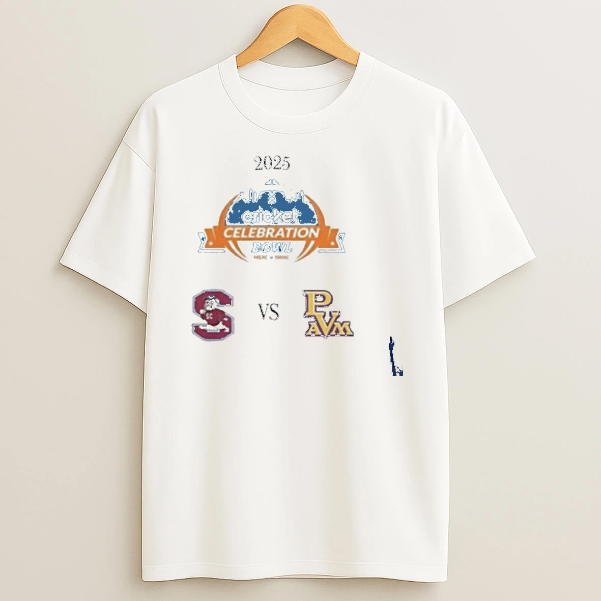South Carolina State Bulldogs Vs Prairie View Am Panthers 2025 Celebration Bowl T Shirt