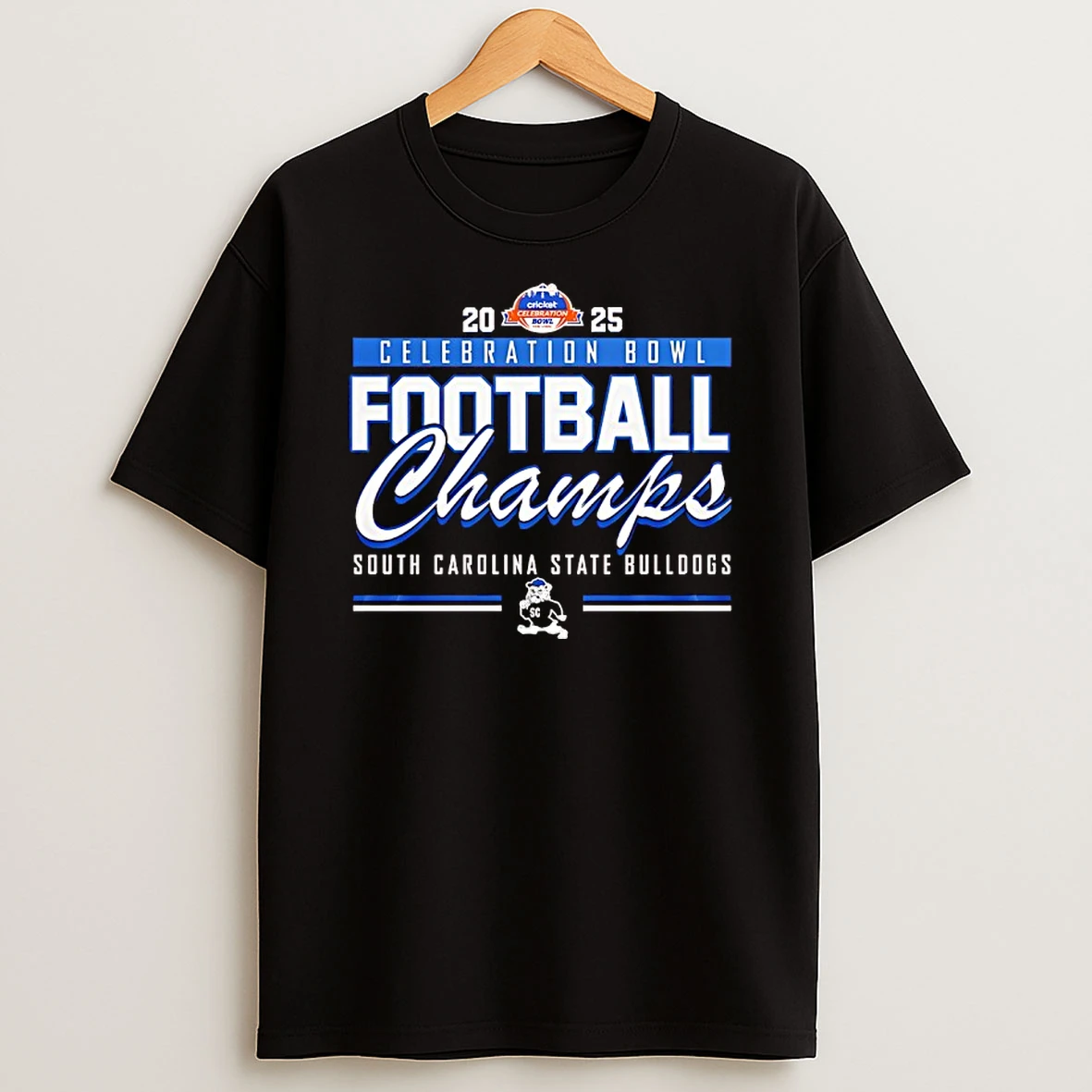 South Carolina State Bulldogs As The 2025 Celebration Bowl Football Champs T Shirt