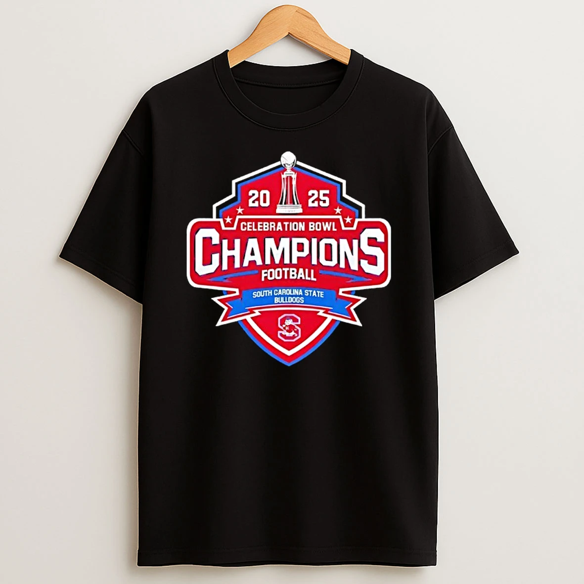 South Carolina State Football Celebration Bowl Champions 2025 T Shirt