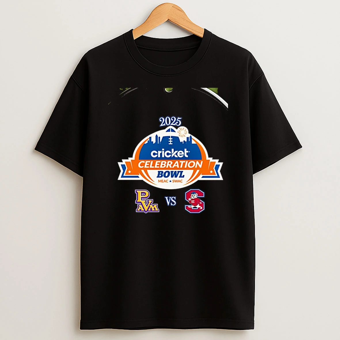 South Carolina State Vs Prairie View Am 2025 Cricket Celebration Bowl Chriast T Shirt