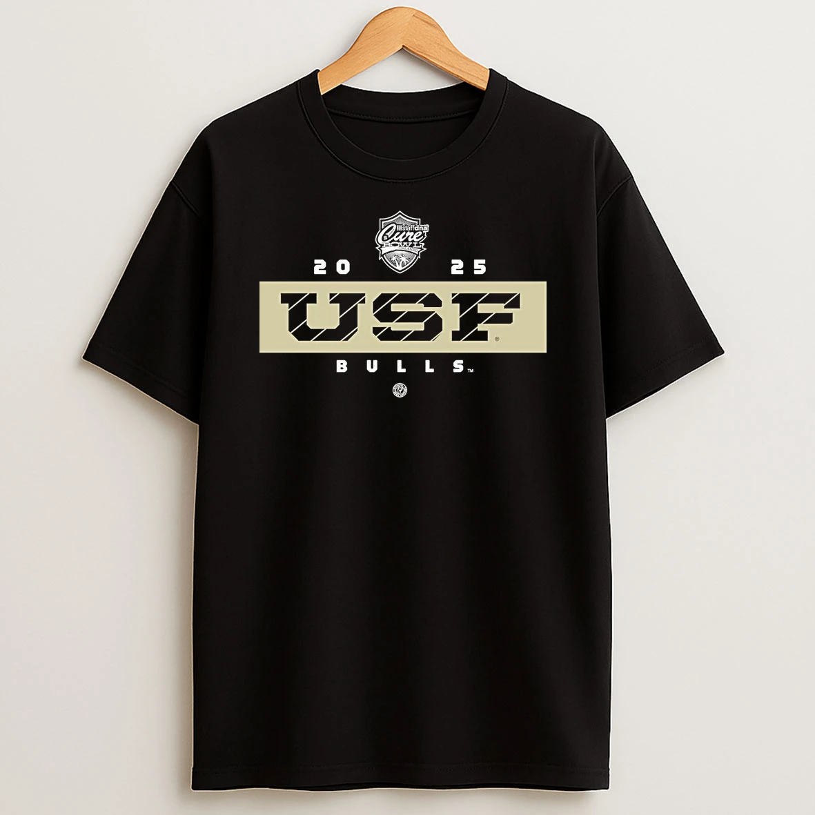 South Florida Bulls 2025 Cure Bowl T Shirt