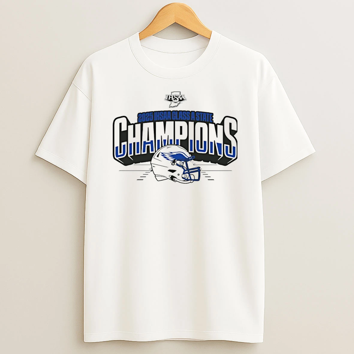 South Putnam Eagles 2025 Ihsaa Football Class 1a State Champions T Shirt