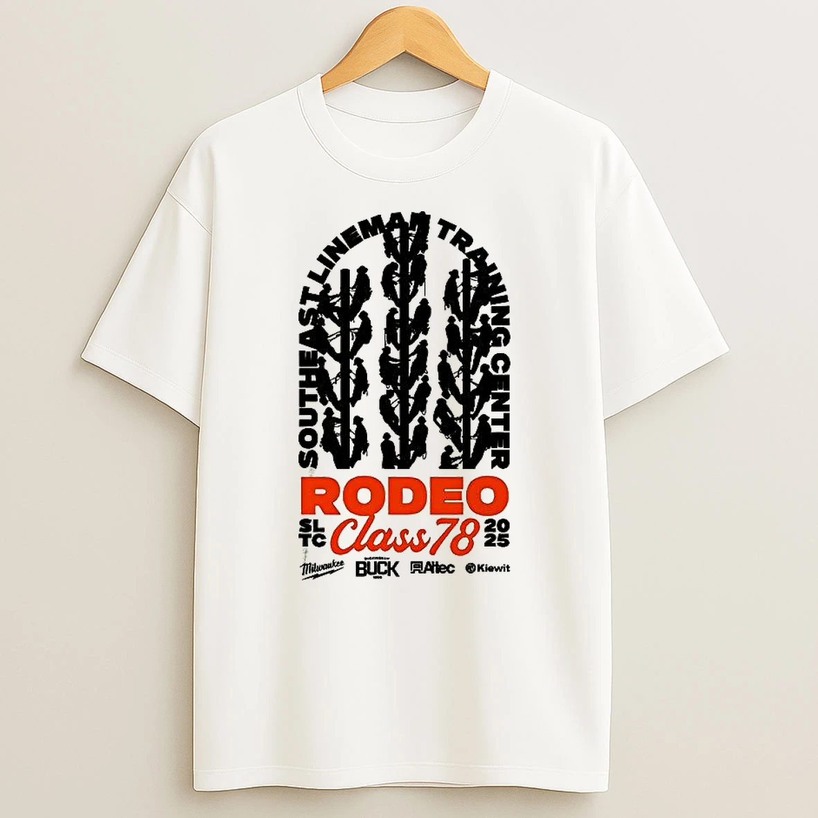Southeast Lineman Training Center Rodeo Class 78 T Shirt