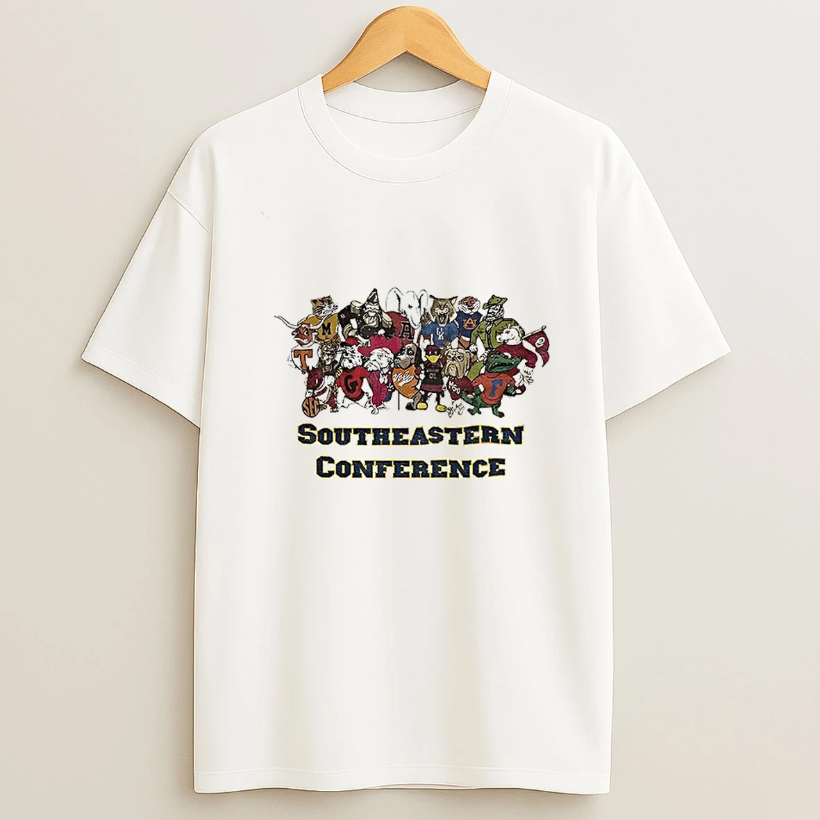 Southeastern Conference Game Day Sec Mascots T Shirt