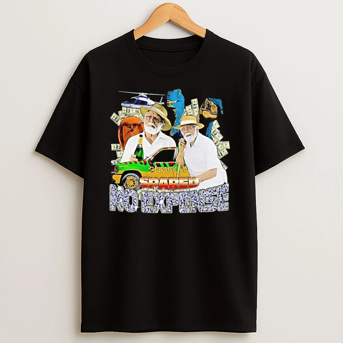 Spared No Expense Jurassic Park T Shirt