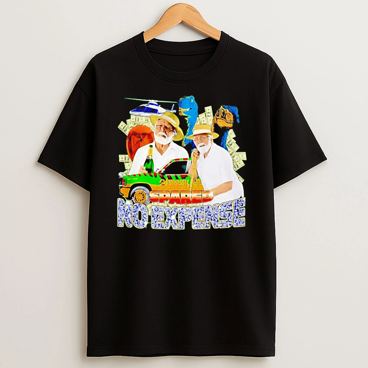 Spared No Expense Jurassic Park Graphic T Shirt