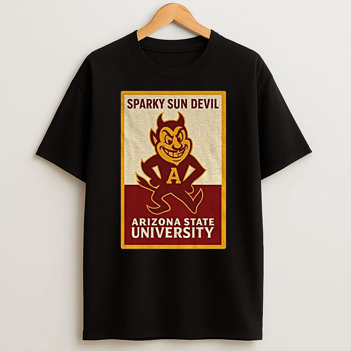 Sparky The Sun Devil Asu T Shirt