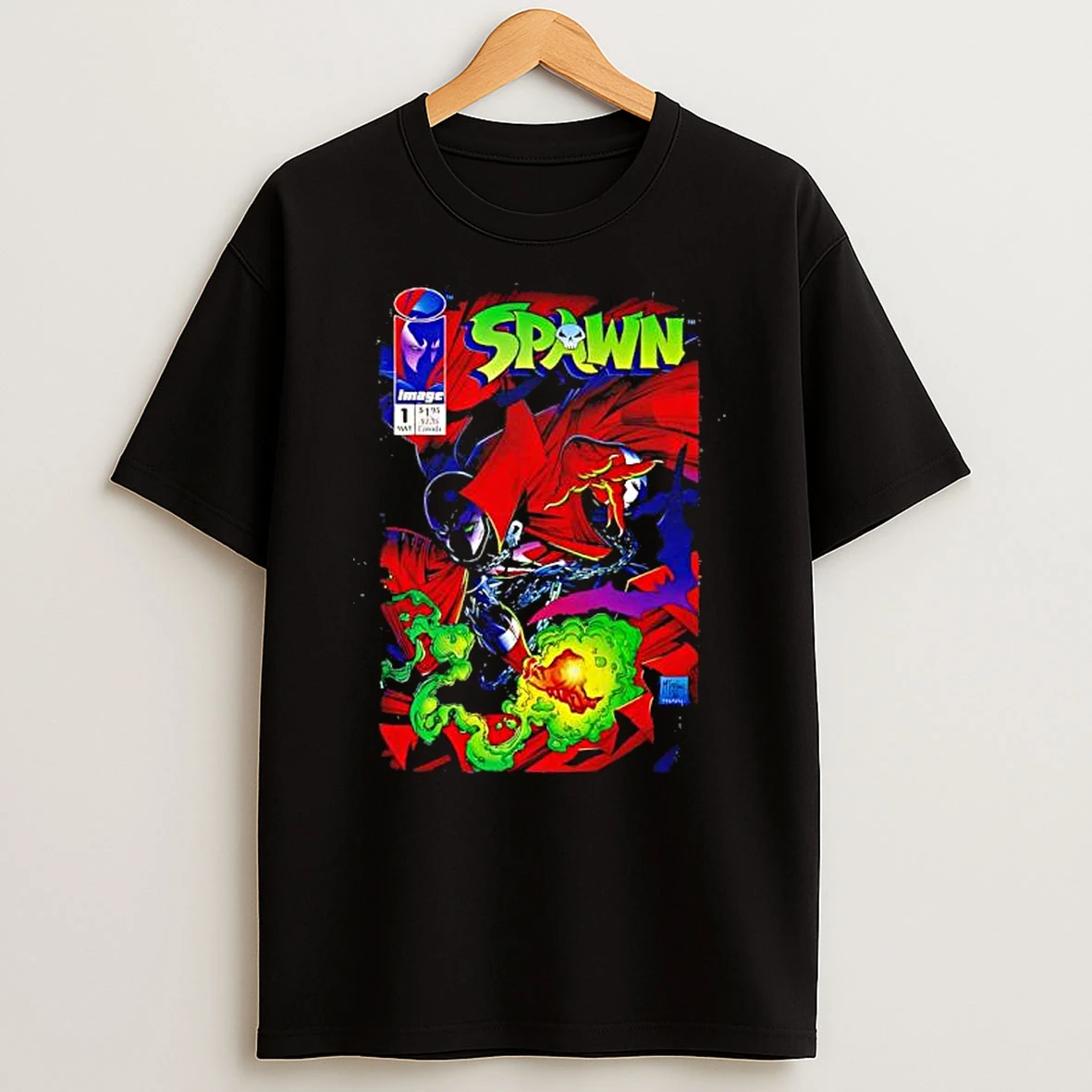 Spawn Al Simmons Image Comics In May 1992 T Shirt
