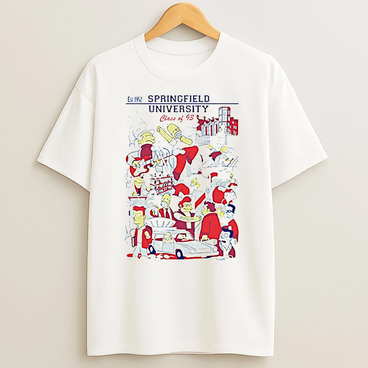 Springfield University Class Of 93 1952 Circle T Shirt