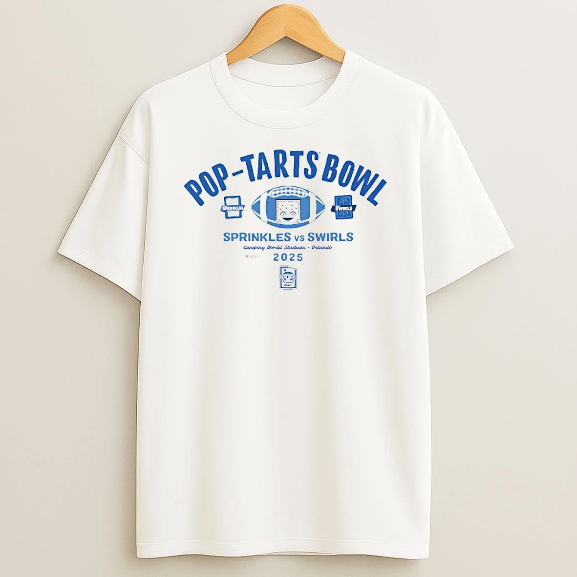 Sprinkles Vs Swirls 2025 Pop Tarts Bowl 2 Team Circle T Shirt