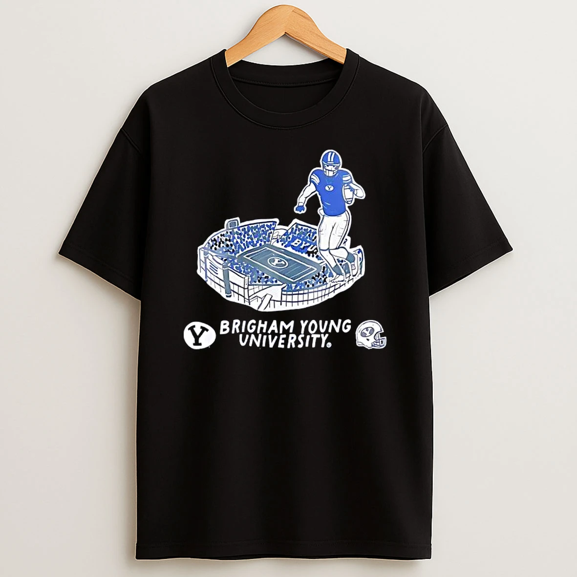 Stadium Byu Brigham University T Shirt
