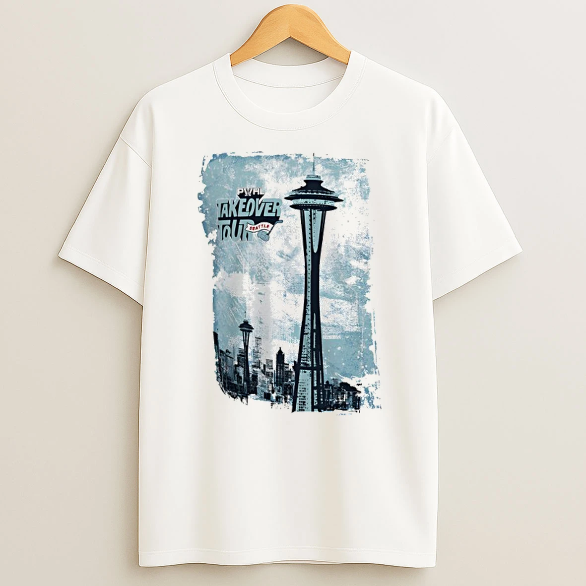 Stadium Essentials Seattle Takeover City Photo T Shirt