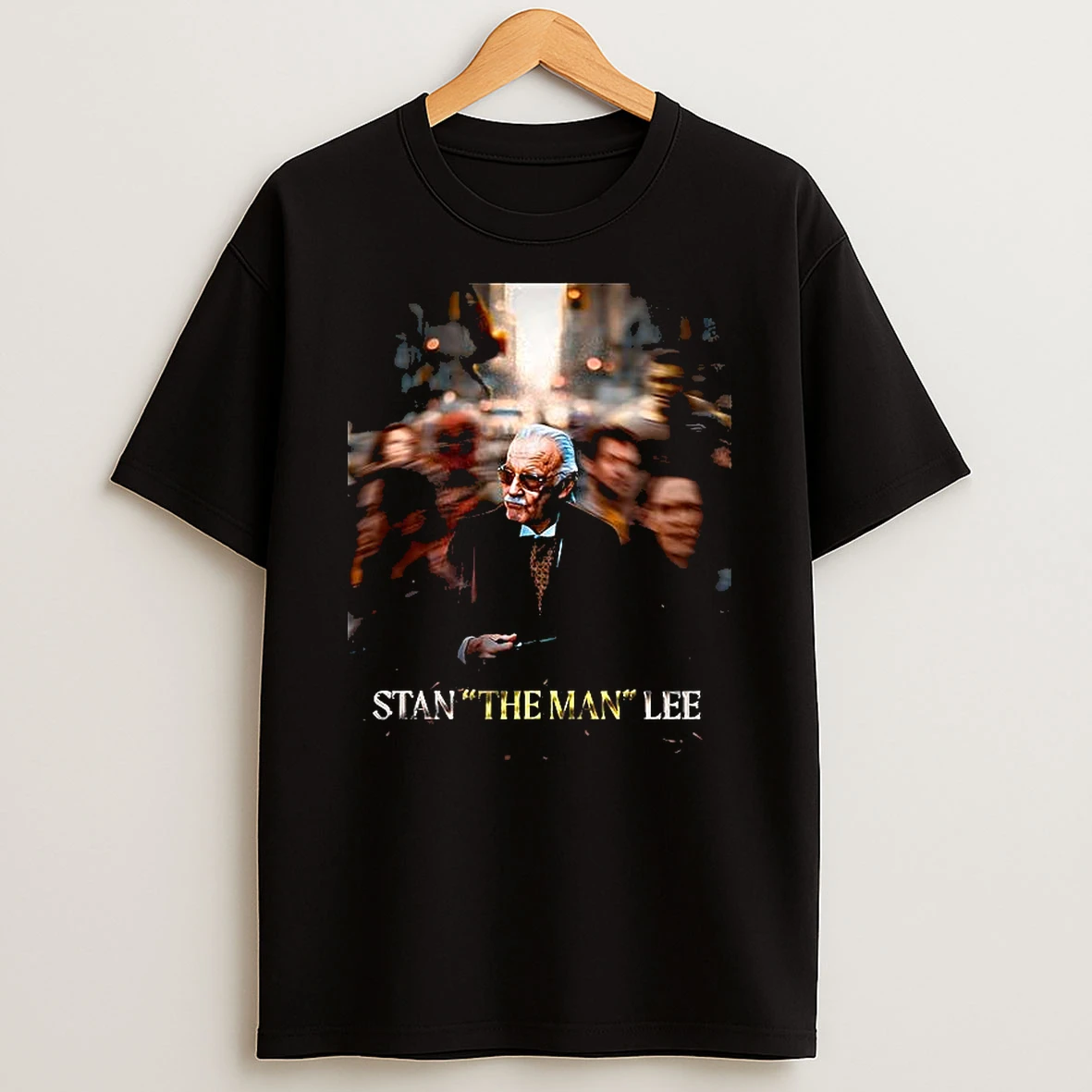 Stan The Man Lee Marvel T Shirt