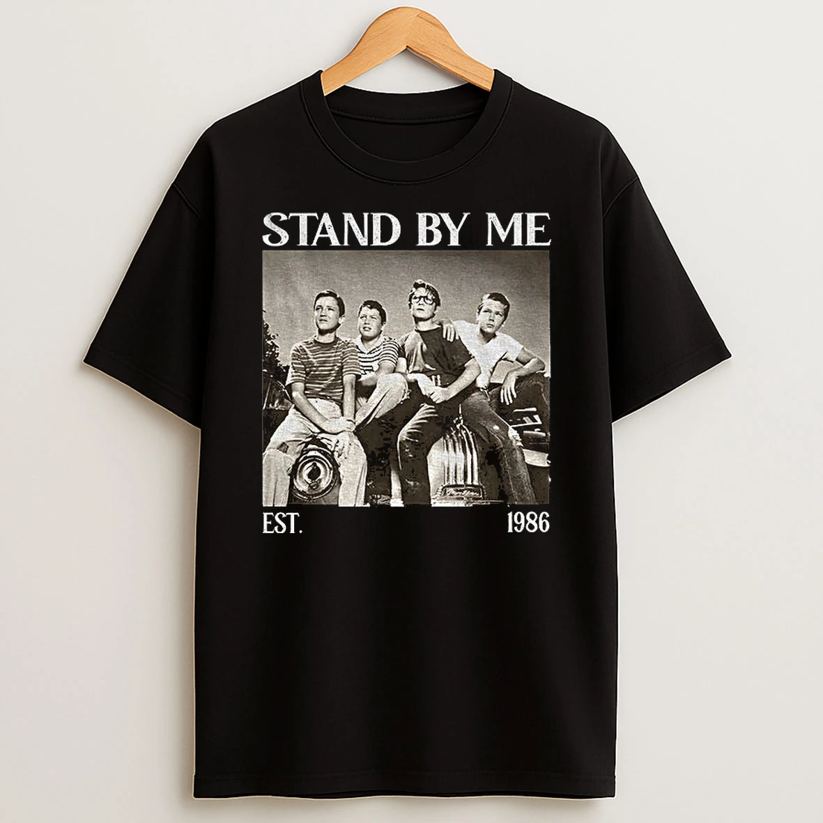 Stand By Me Movie Rob Reiner Film Est 1986 Vintage T Shirt