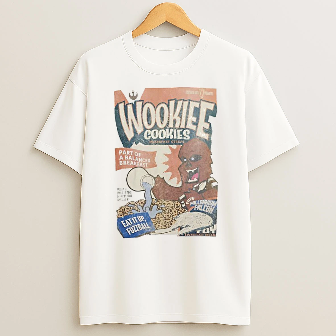 Star Wars Wookie Cookies Cereal Zine T Shirt