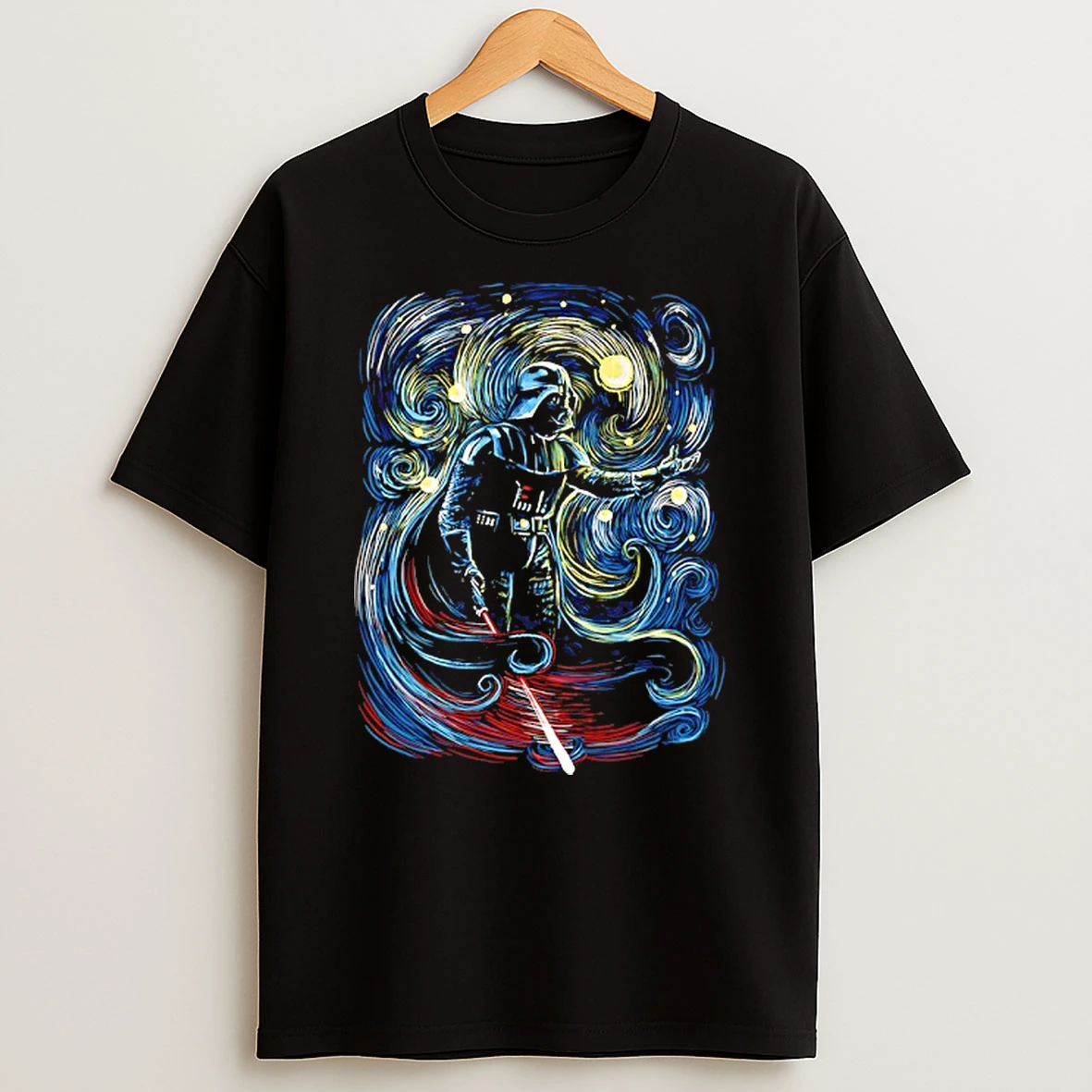 Starry Dark Lord Darth Vader T Shirt
