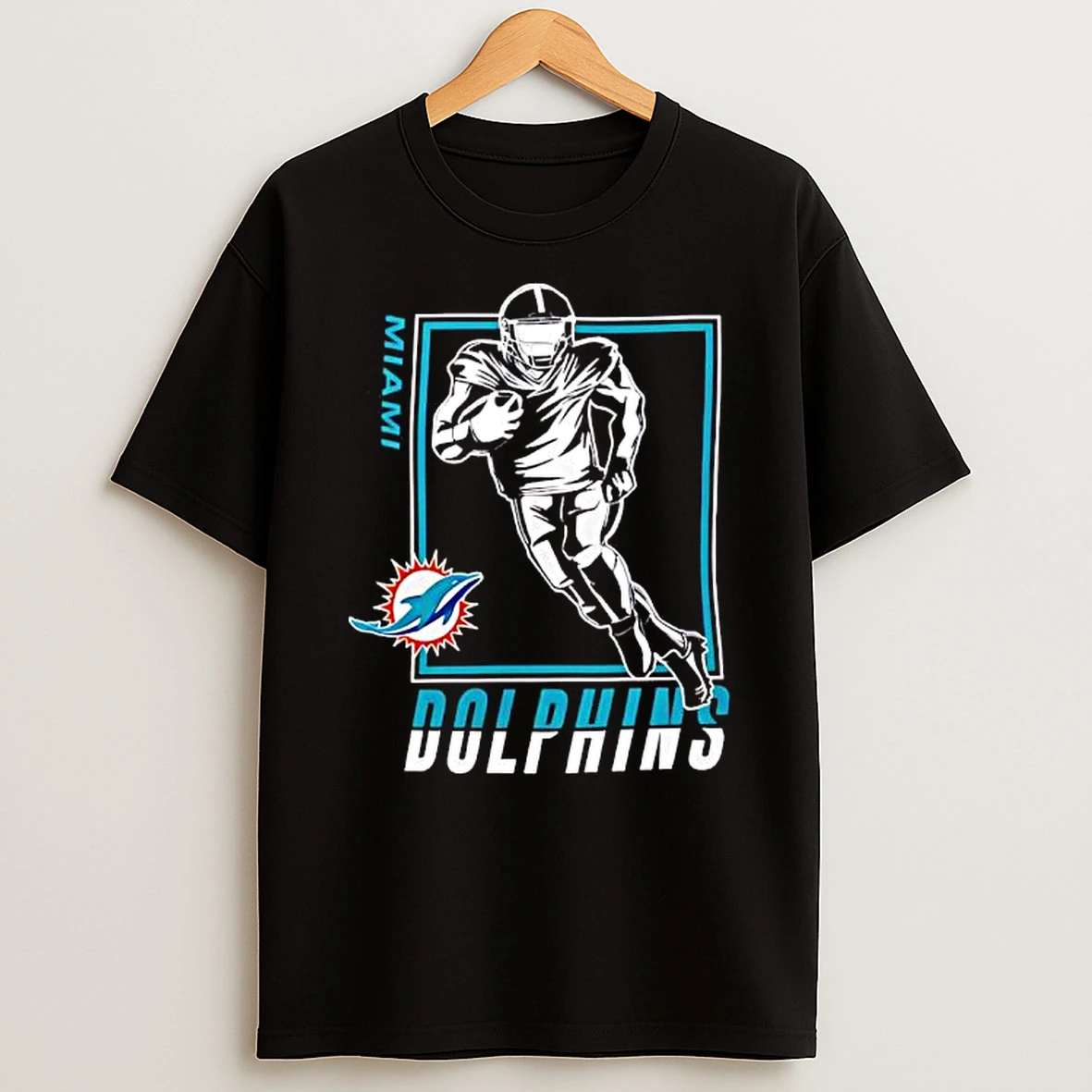 Starter Miami Dolphins Player Grid T Shirt