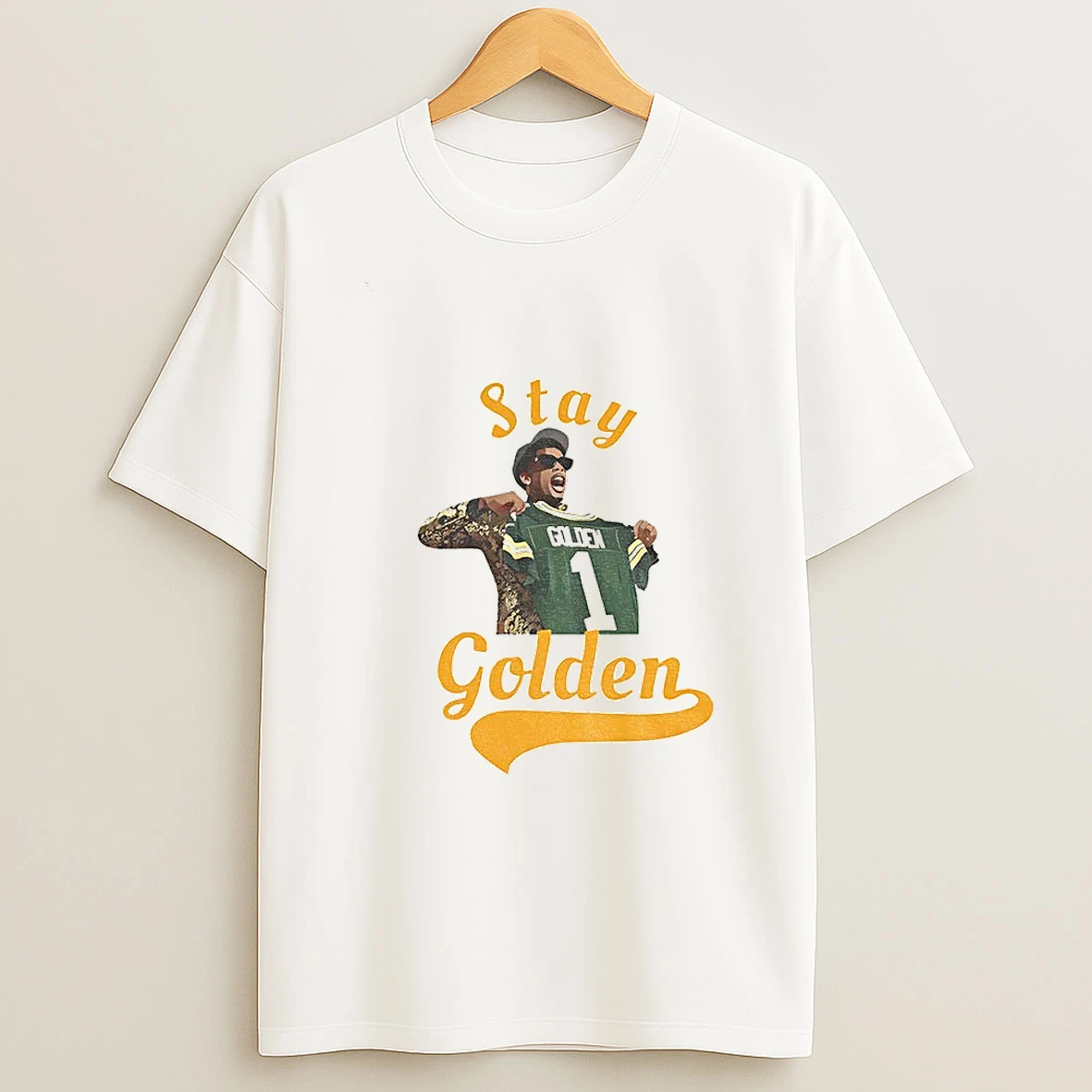 Stay Golden Matthew Golden Green Bay Packers Football Nfl 2025 T Shirt