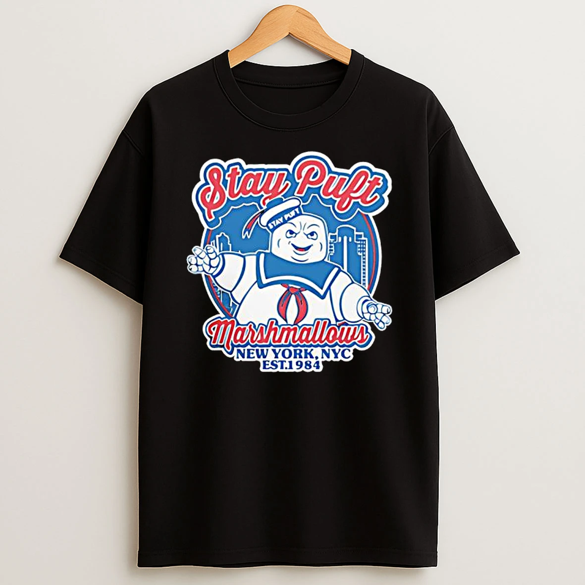 Stay Puft Marshmallows Mascot Graphic T Shirt
