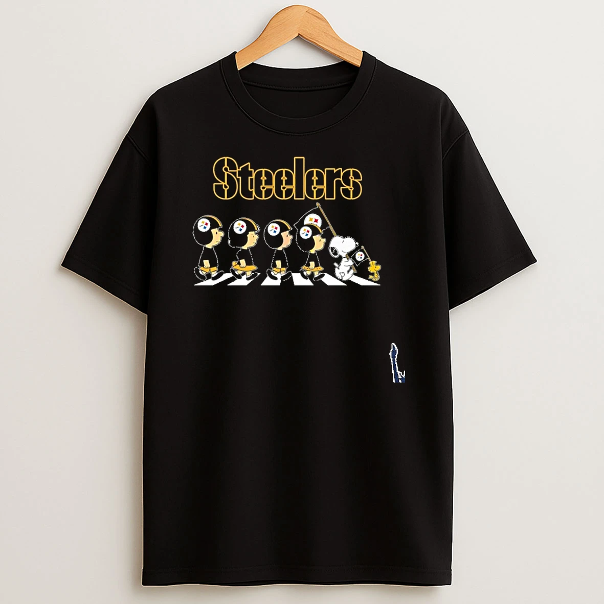 Steelers Peanuts Abbey Road T Shirt