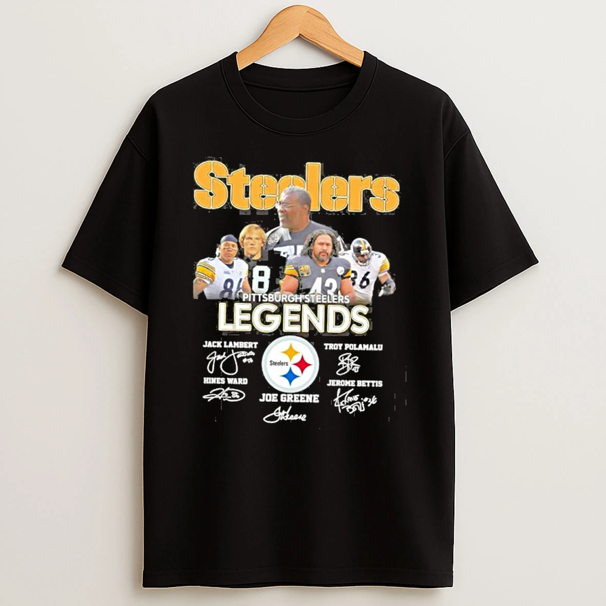 Steelers Team Player Pittsburgh Steelers Legends Logo T Shirt