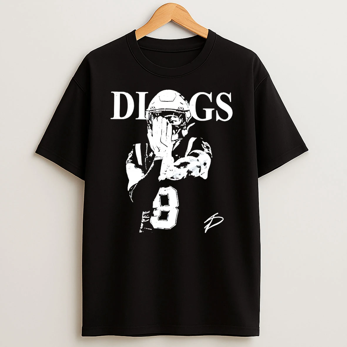 Stefon Diggs New England Patriots Signature Graphic T Shirt