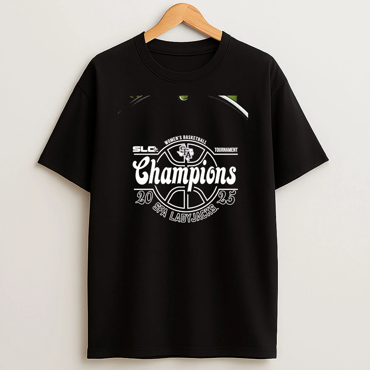 Stephen F Austin Ladyjacks 2025 Slc Tournament Champions Chriast T Shirt