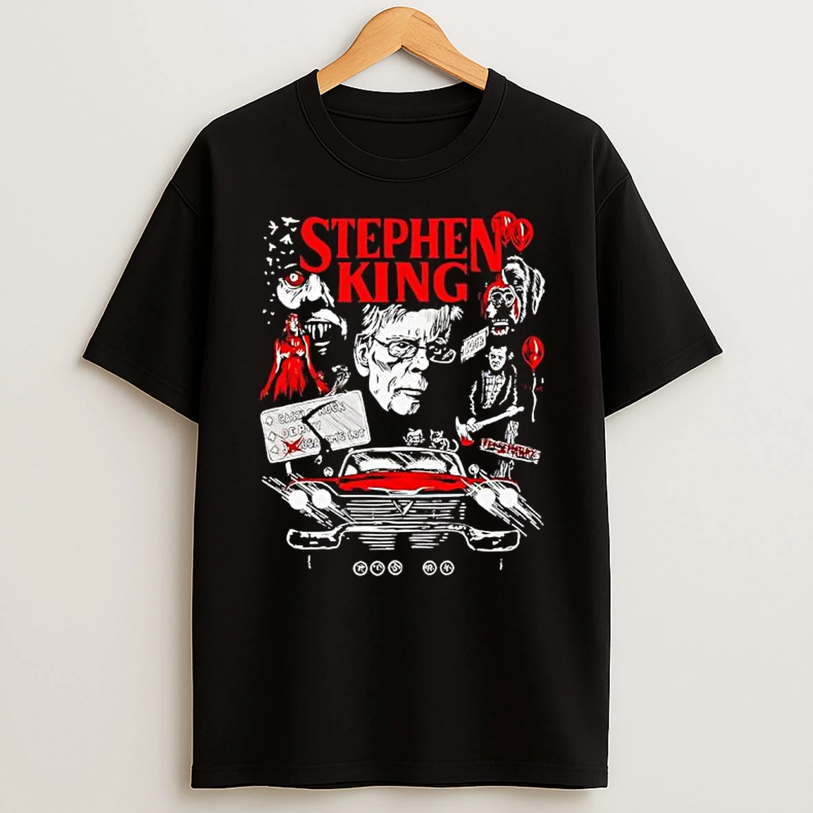 Stephen King Horror Movies T Shirt