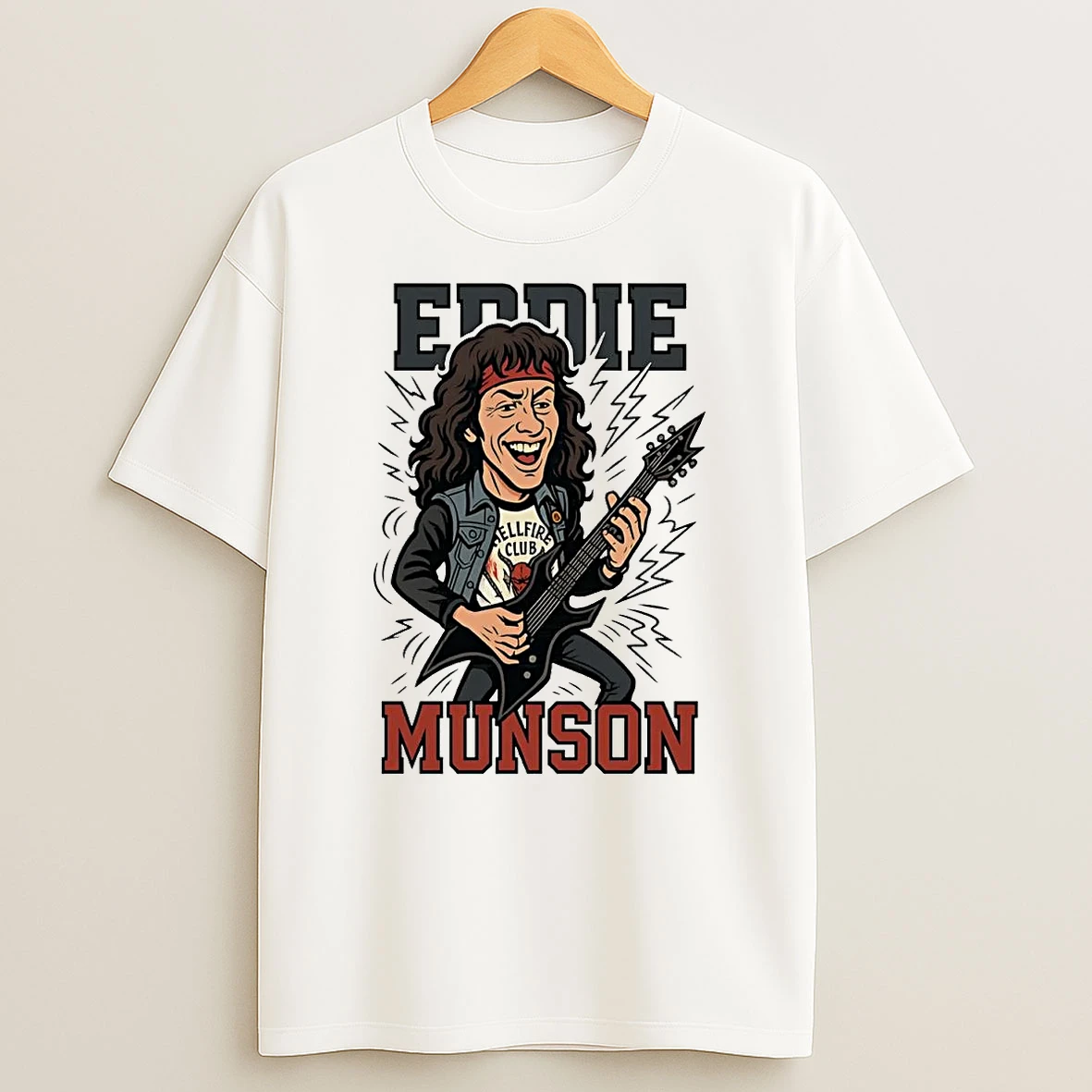 Steve Harrington Stranger Things Caricature T Shirt