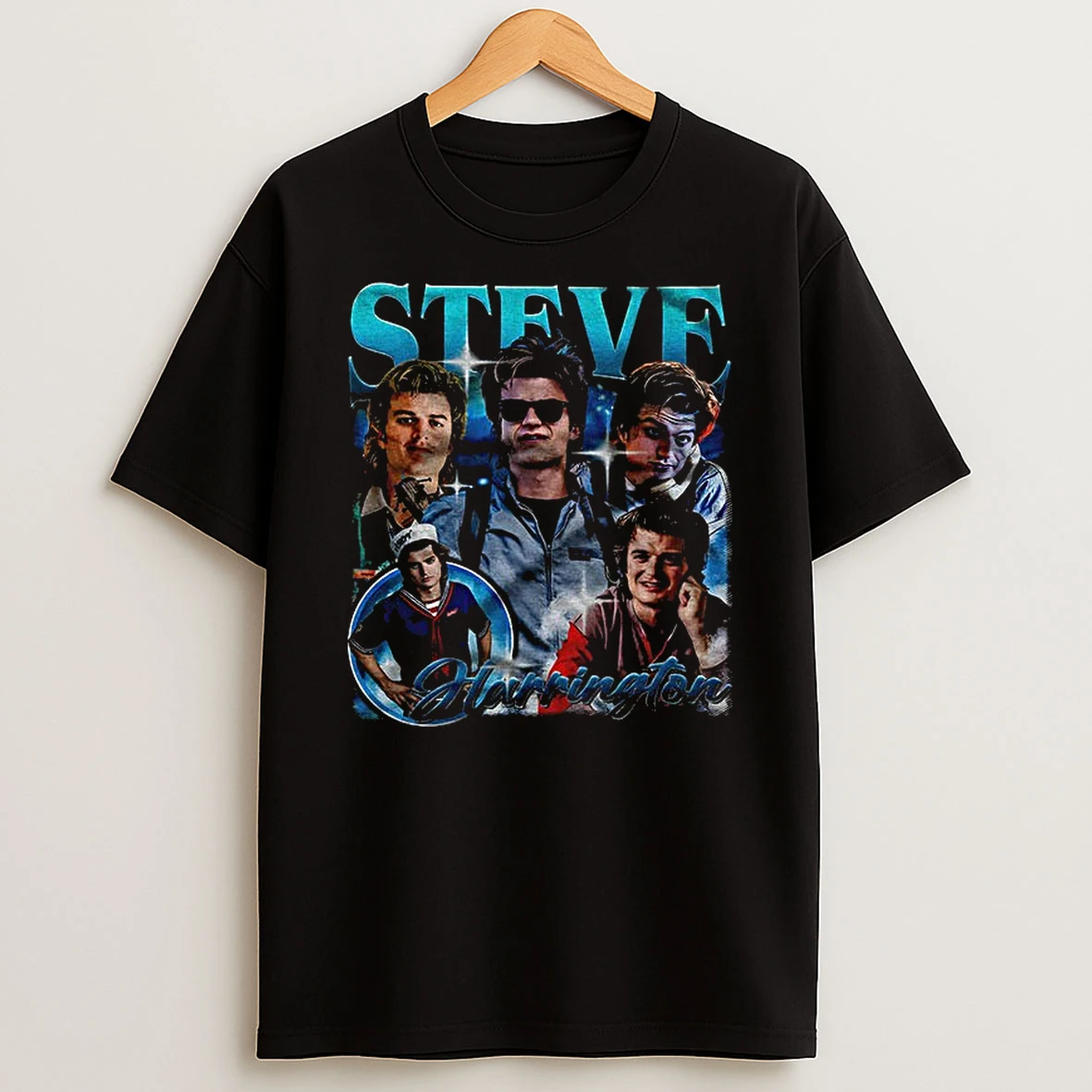 Steve Harrington Vintage Bootleg Tv Series T Shirt