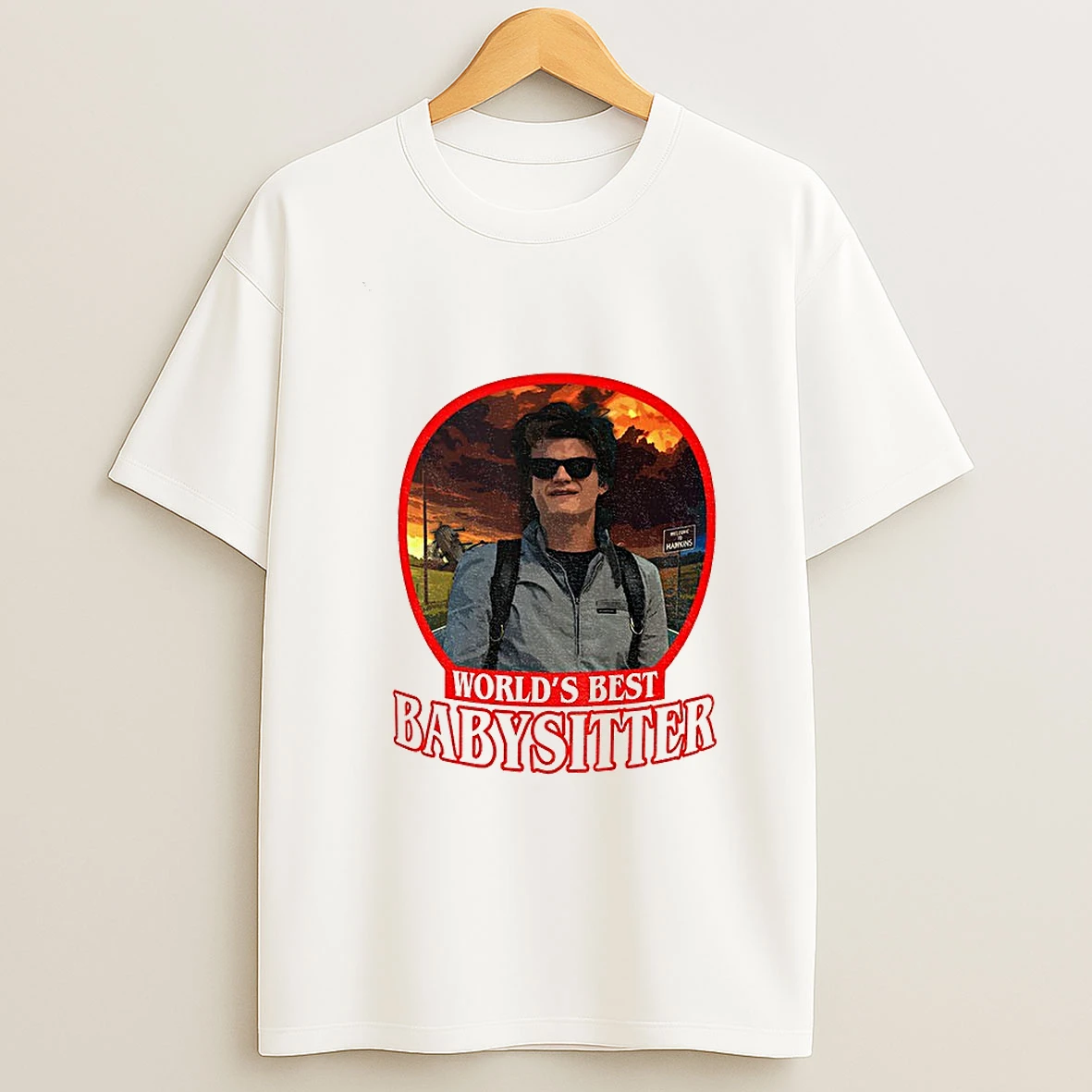 Steve Harrington Worlds Best Babysitter Stranger Things T Shirt