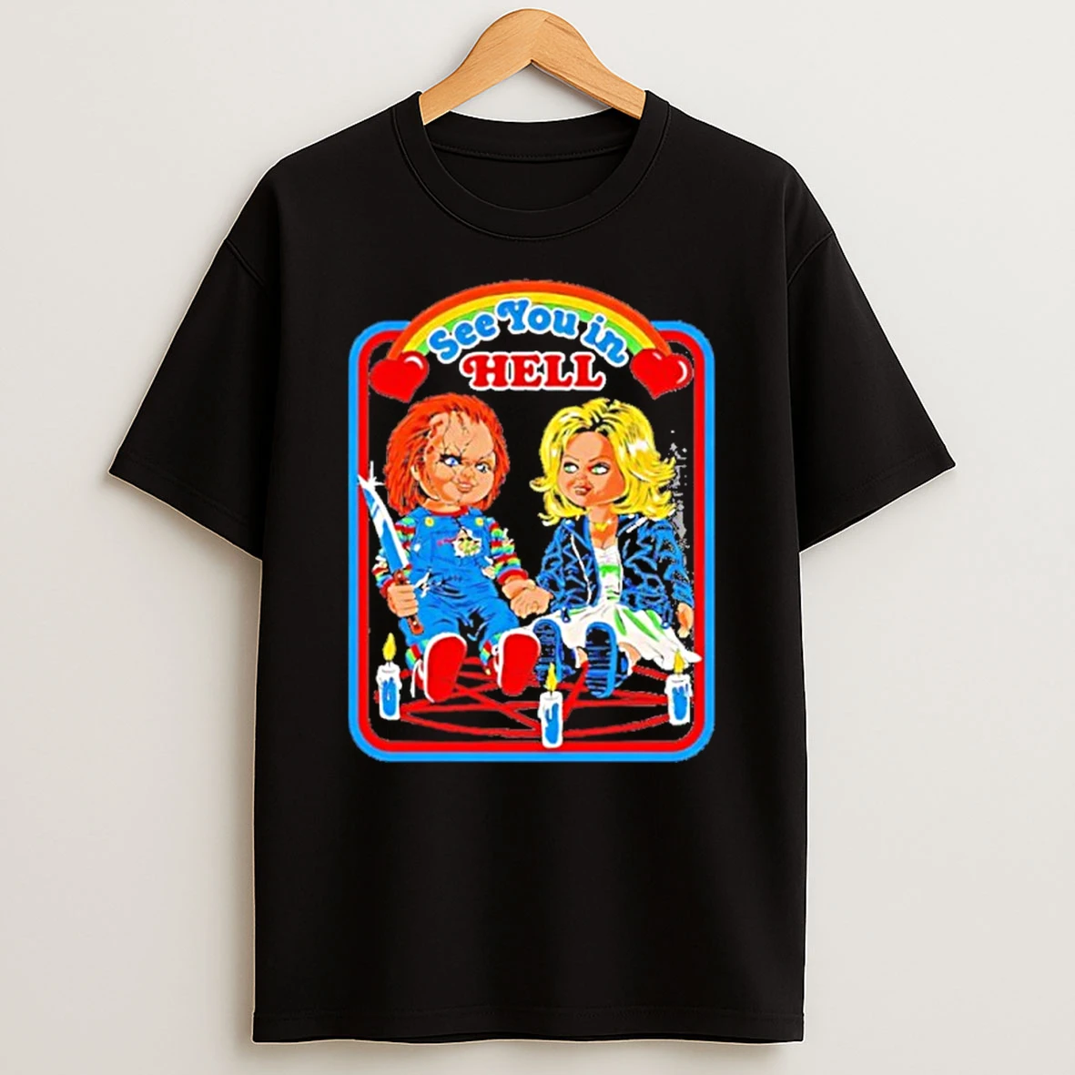 Steven Rhodes Chucky See You In Hell T Shirt