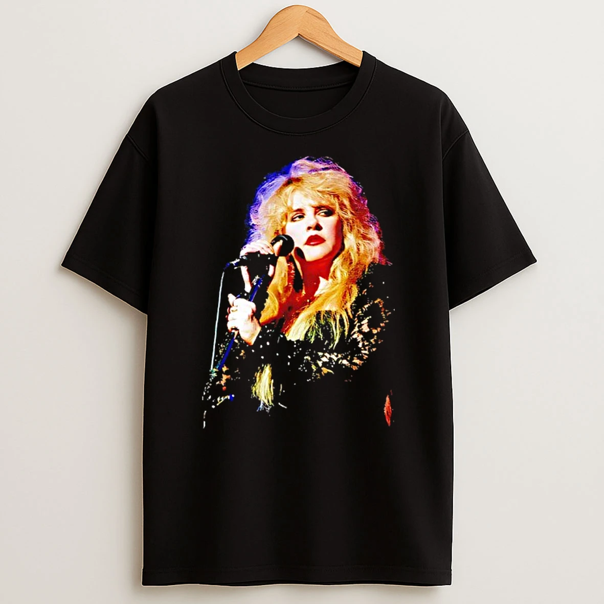Stevie Nicks Fleetwood Mac Singer Live 1990 T Shirt