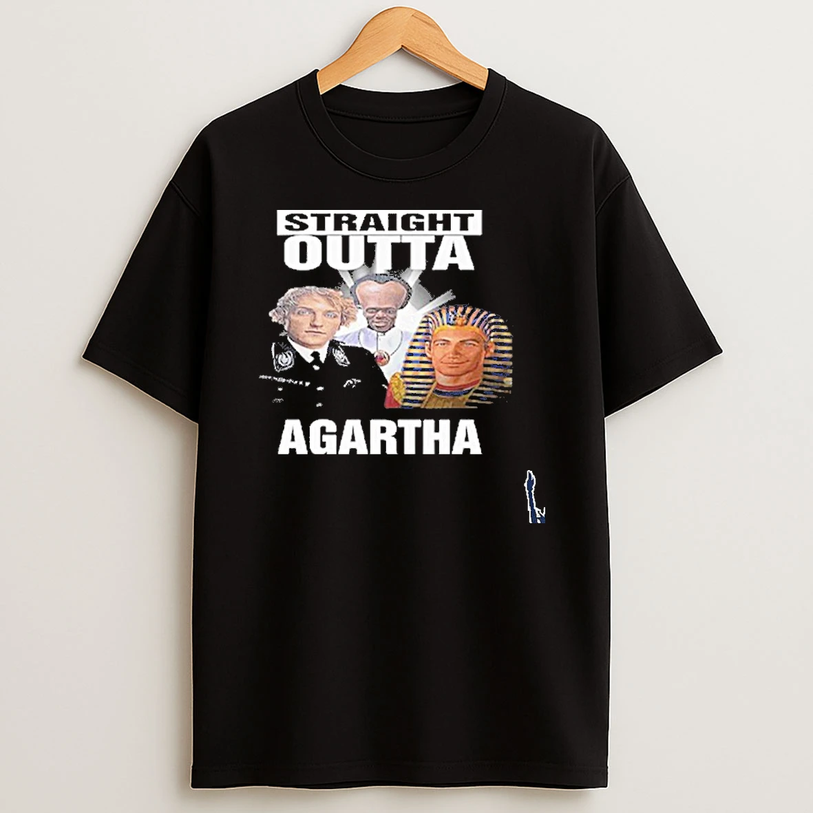 Straight Outta Agartha History Conspiracy Ancient Civilization Parody T Shirt