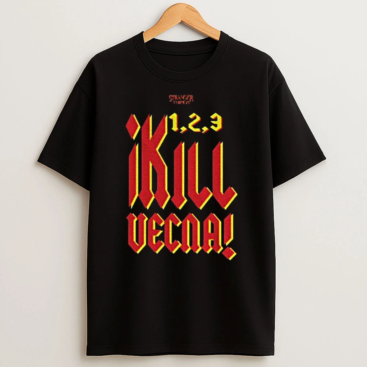 Stranger Things 5 1 2 3 Kill Vecna T Shirt