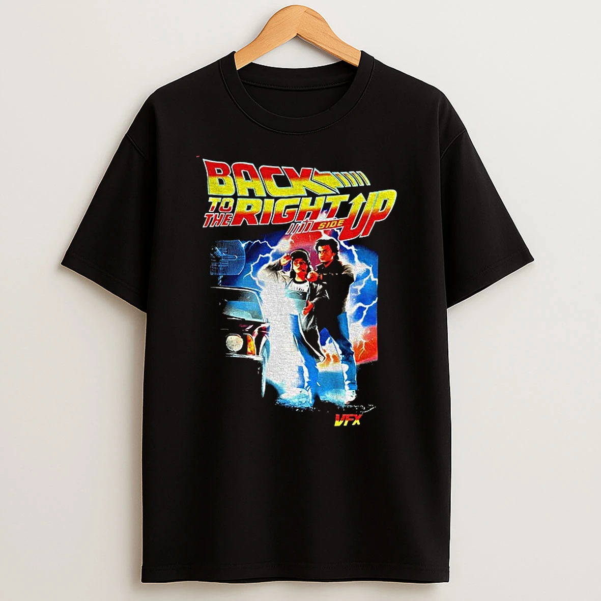 Stranger Things Cast Season 5 Back To Future T Shirt