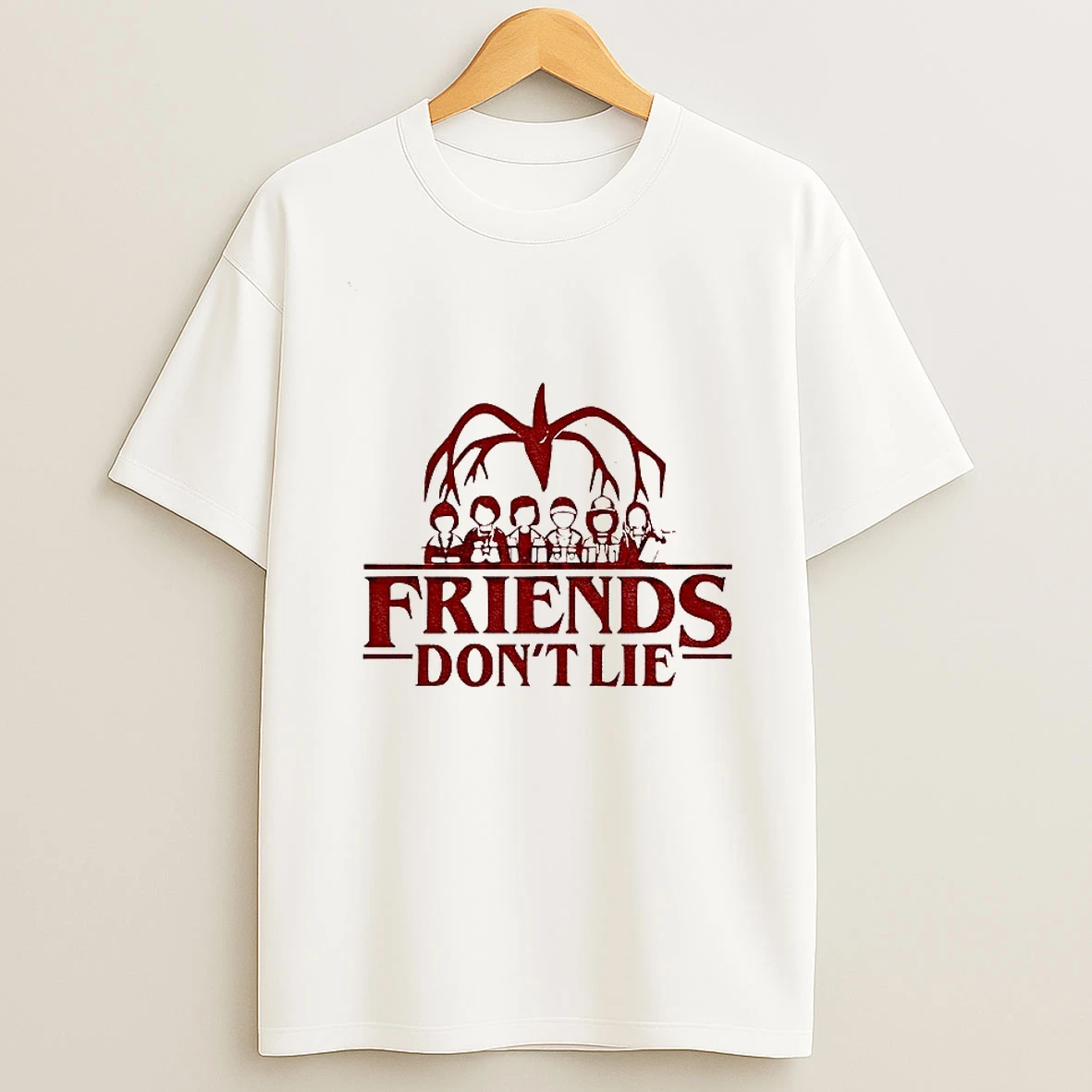 Stranger Things Characters Friends Dont Lie T Shirt