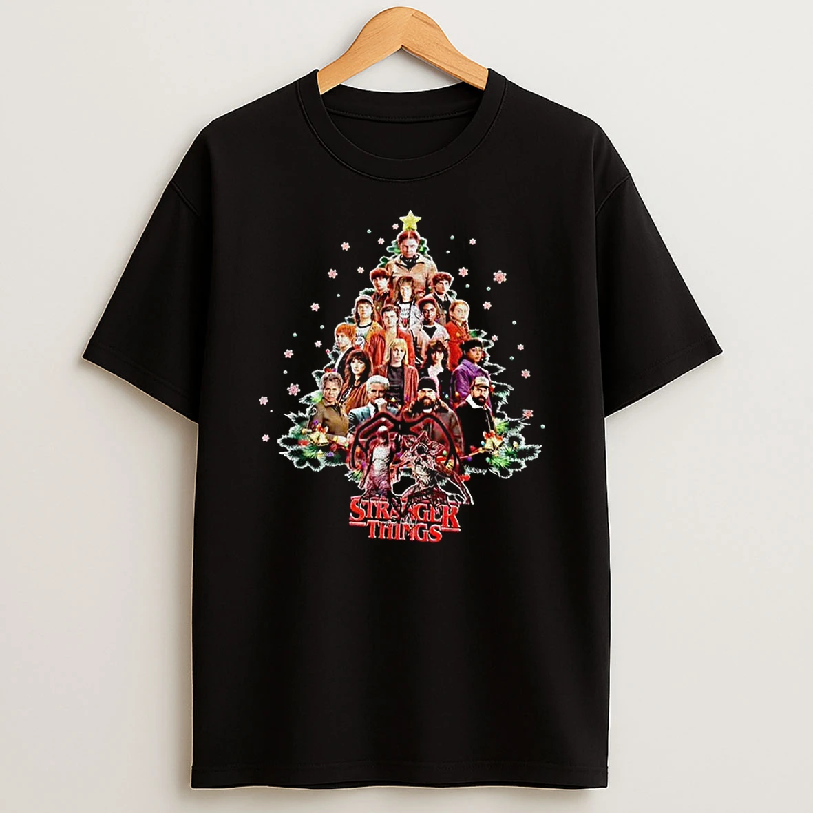 Stranger Things Christmas Tree T Shirt