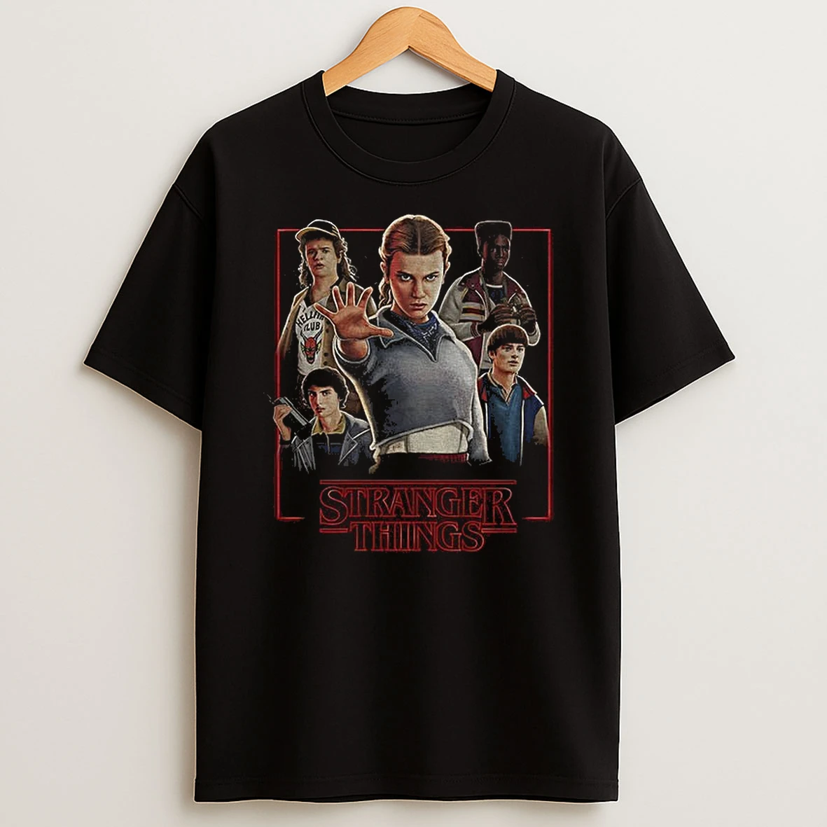 Stranger Things Eleven Mike Wheeler Will Byers Dustin Henderson Lucas Sinclair T Shirt